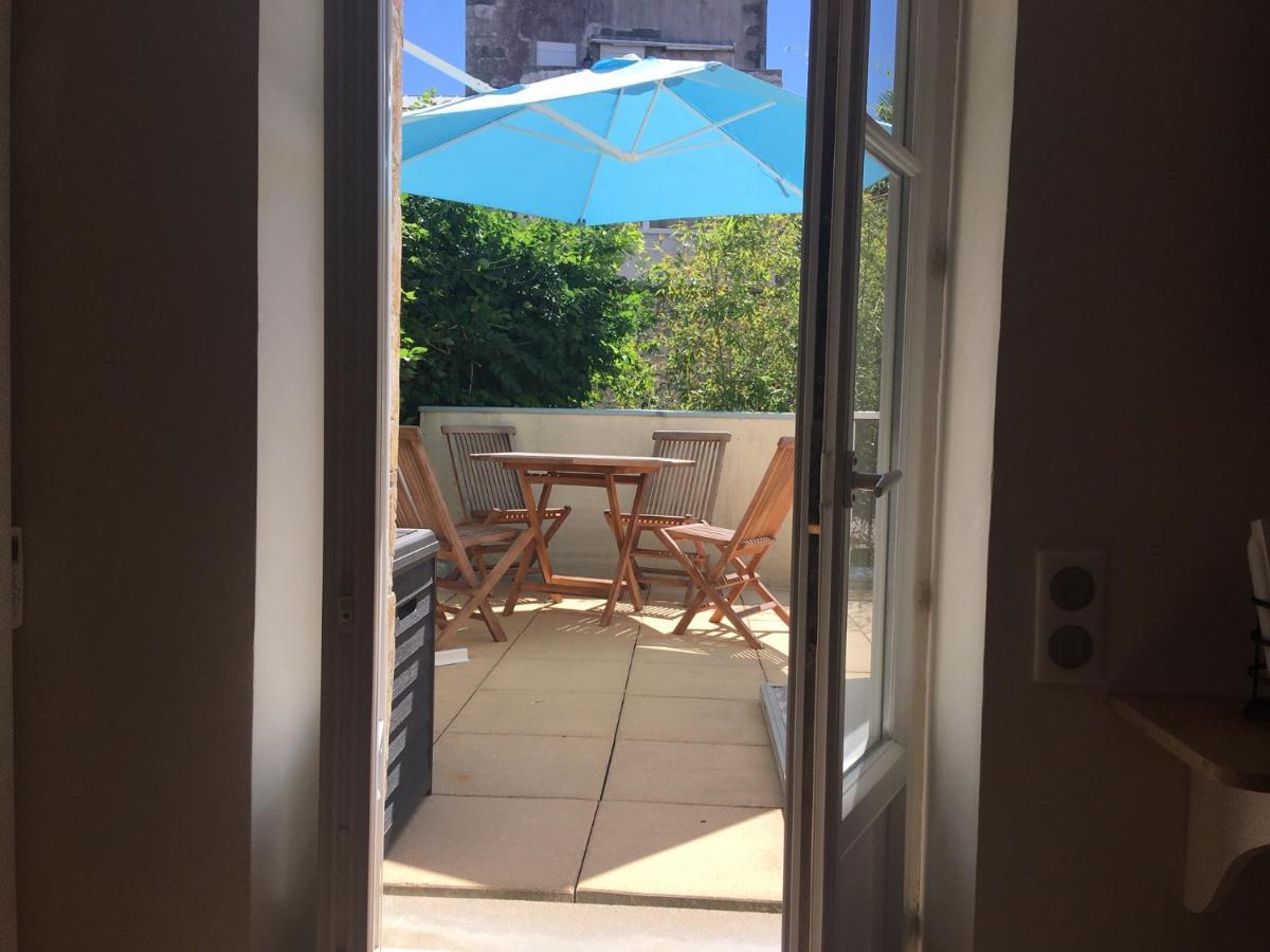 לה רושל L Appart Des Cloutiers, Terrasse De 25M2 מראה חיצוני תמונה