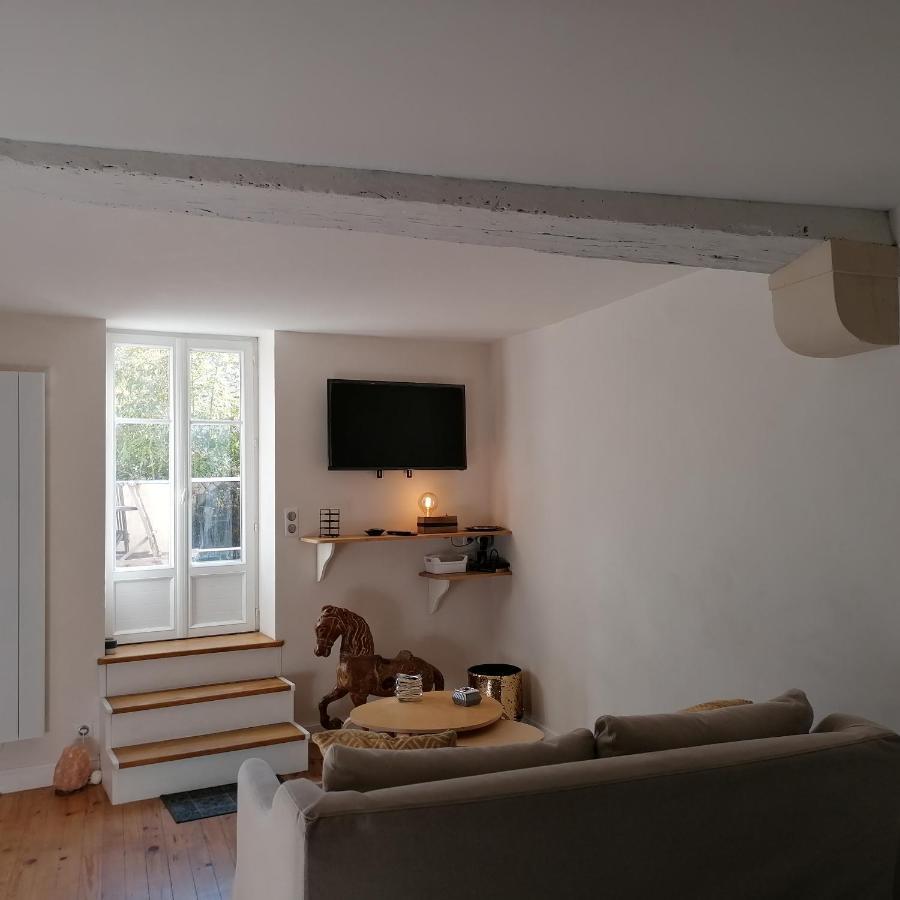 לה רושל L Appart Des Cloutiers, Terrasse De 25M2 מראה חיצוני תמונה